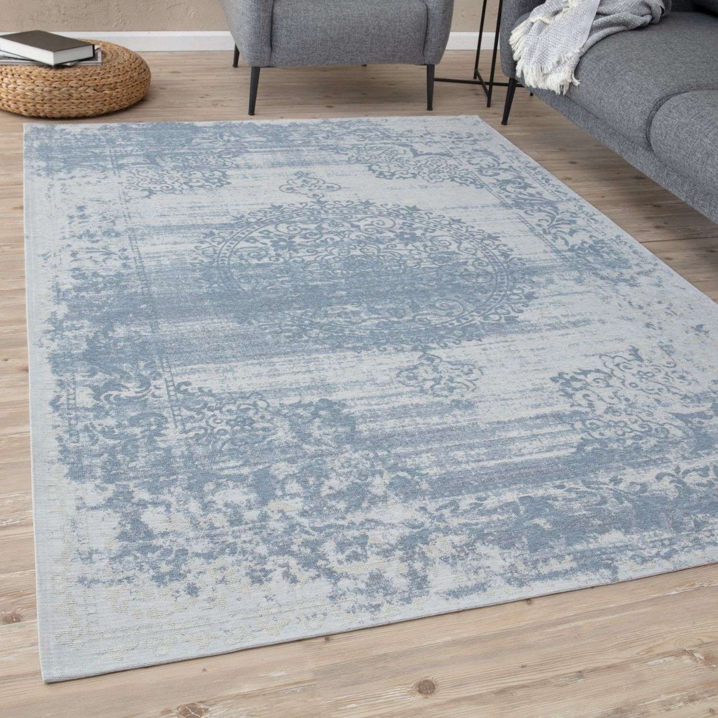 Washable Rug Carina Blue | 6945