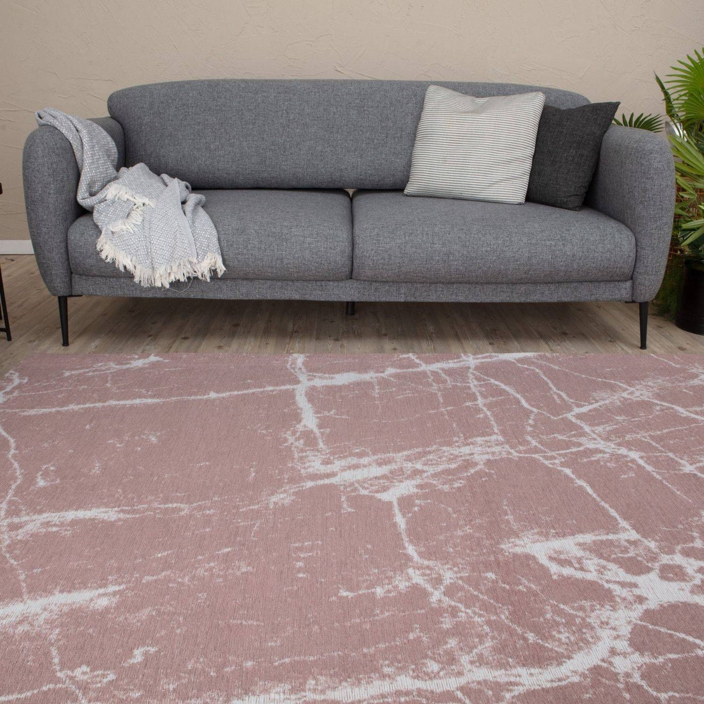 Washable Rug Carina Pink | 6956
