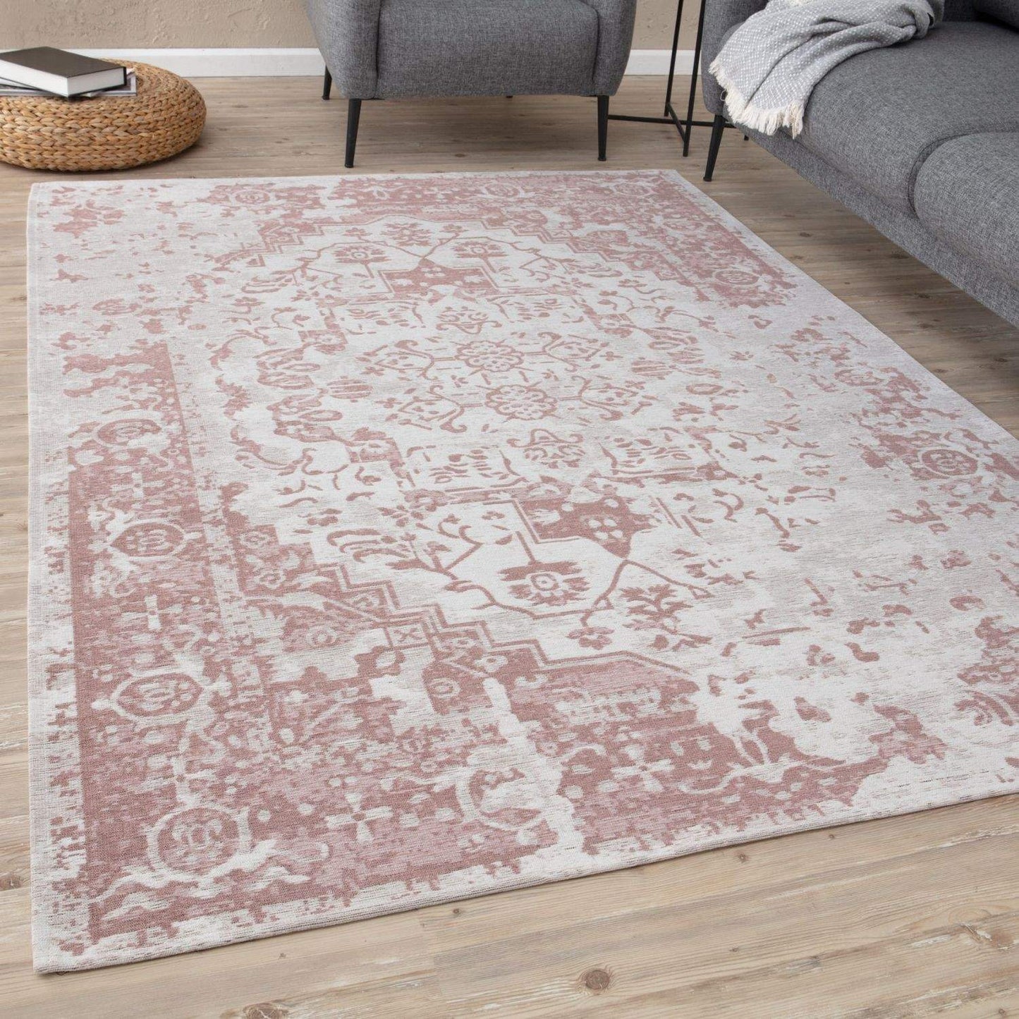 Washable Rug Carina Pink | 6962