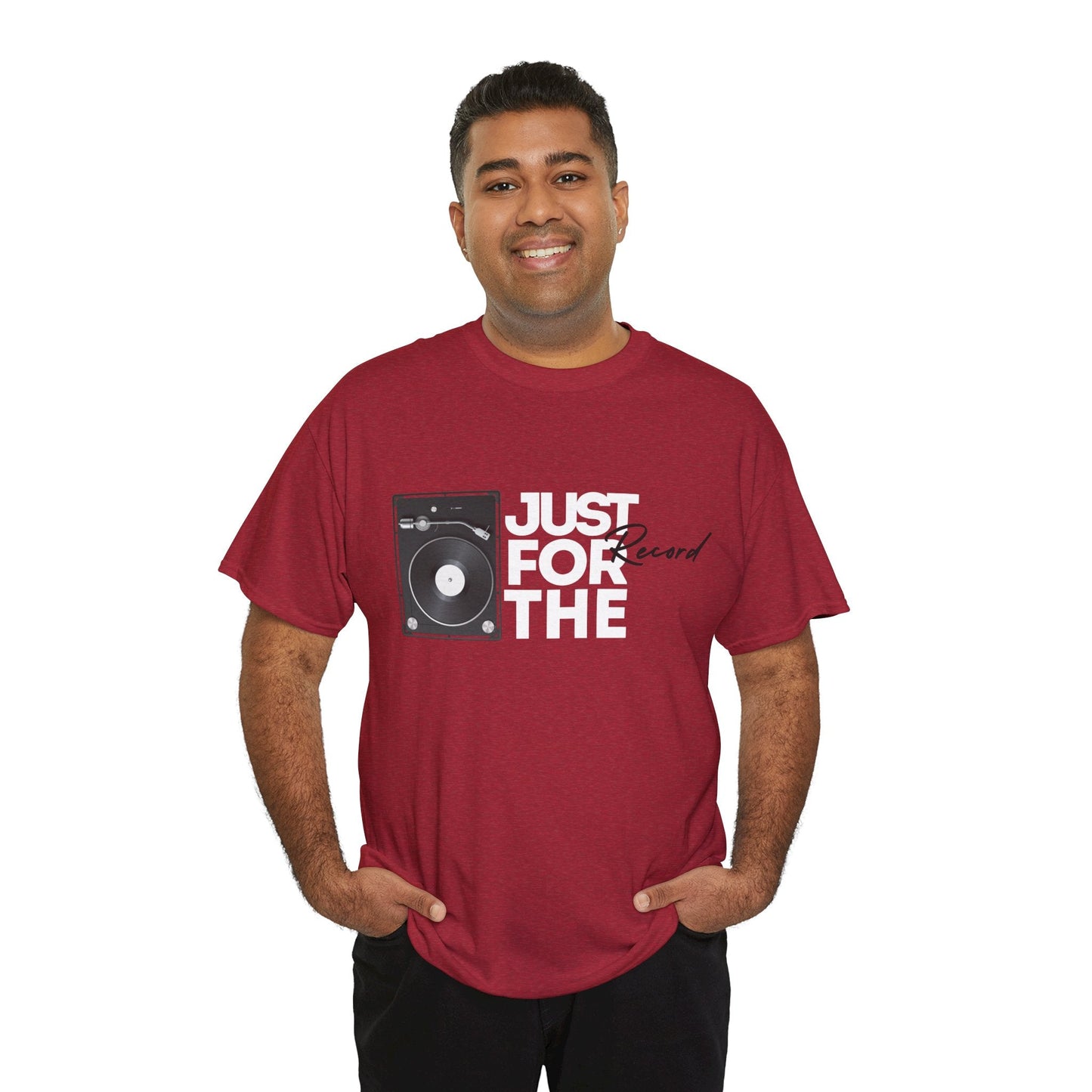 'Just for the Record' Men's Vinyl T-Shirt