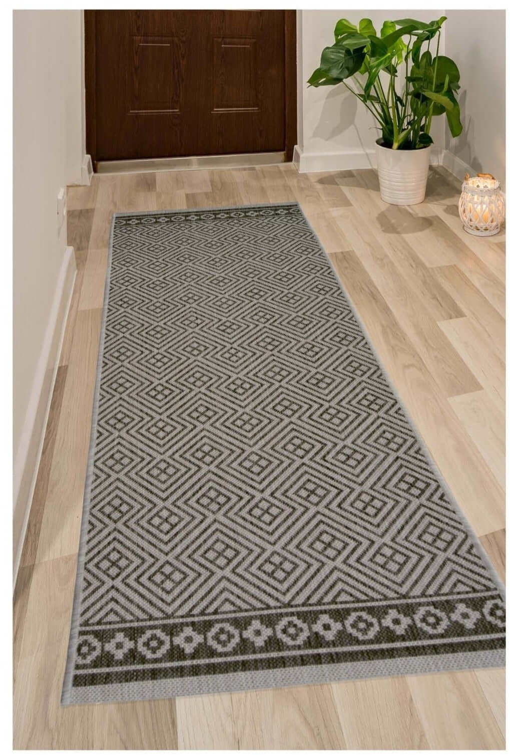 County Geo Grey Indoor/Outdoor Rug | 11344A