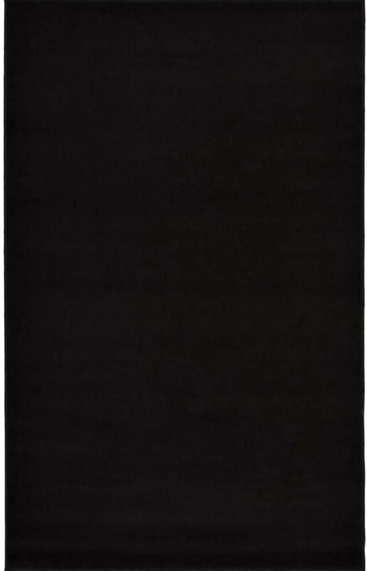 Maestro Solid Black Rug