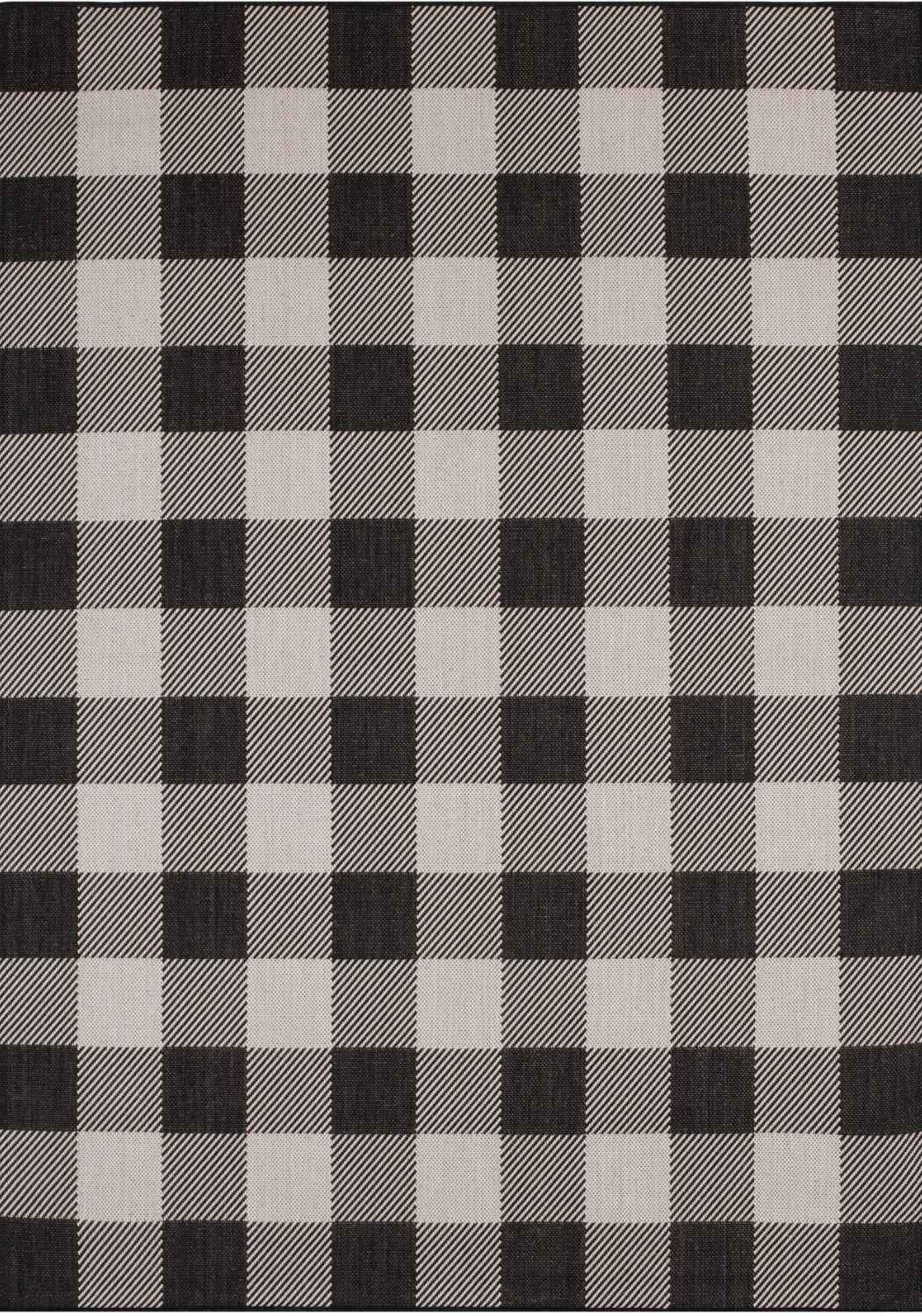 Ecology Outdoor Rug Black | 700BL