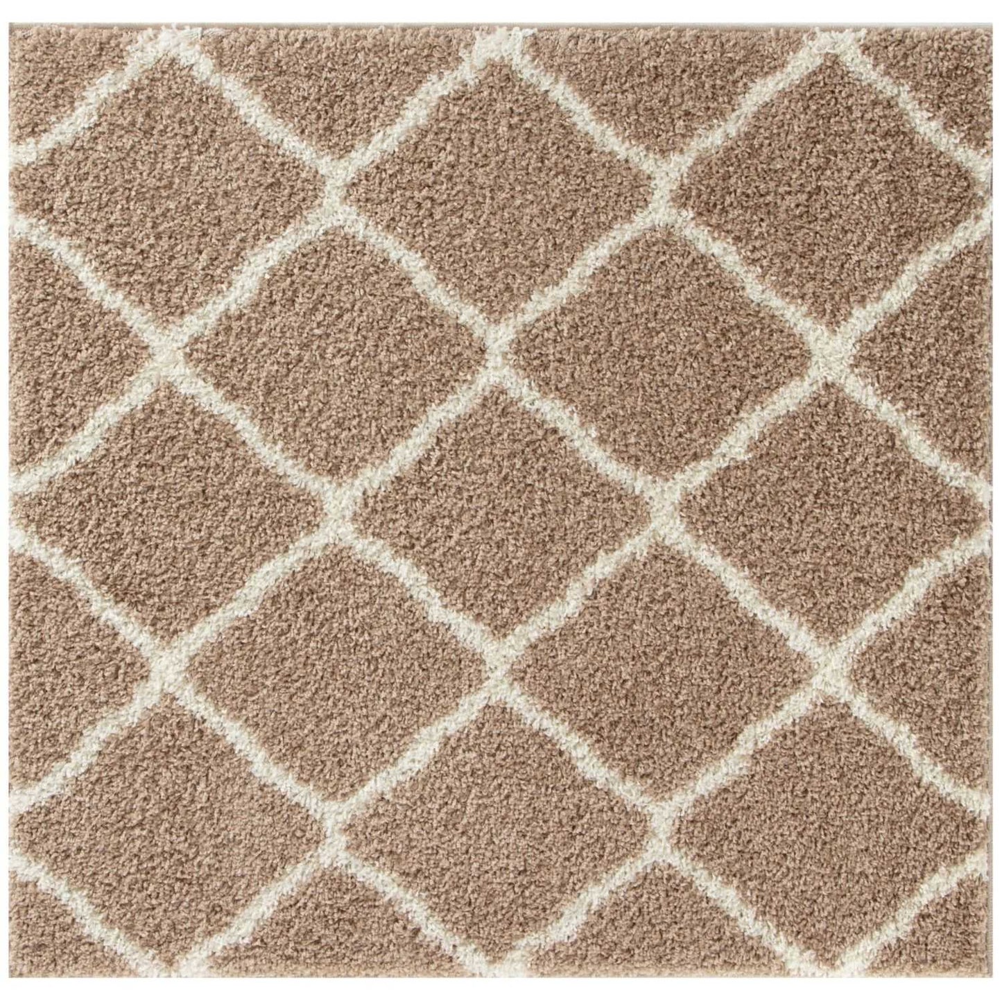 Moroccan Beige Shaggy Rug | 720