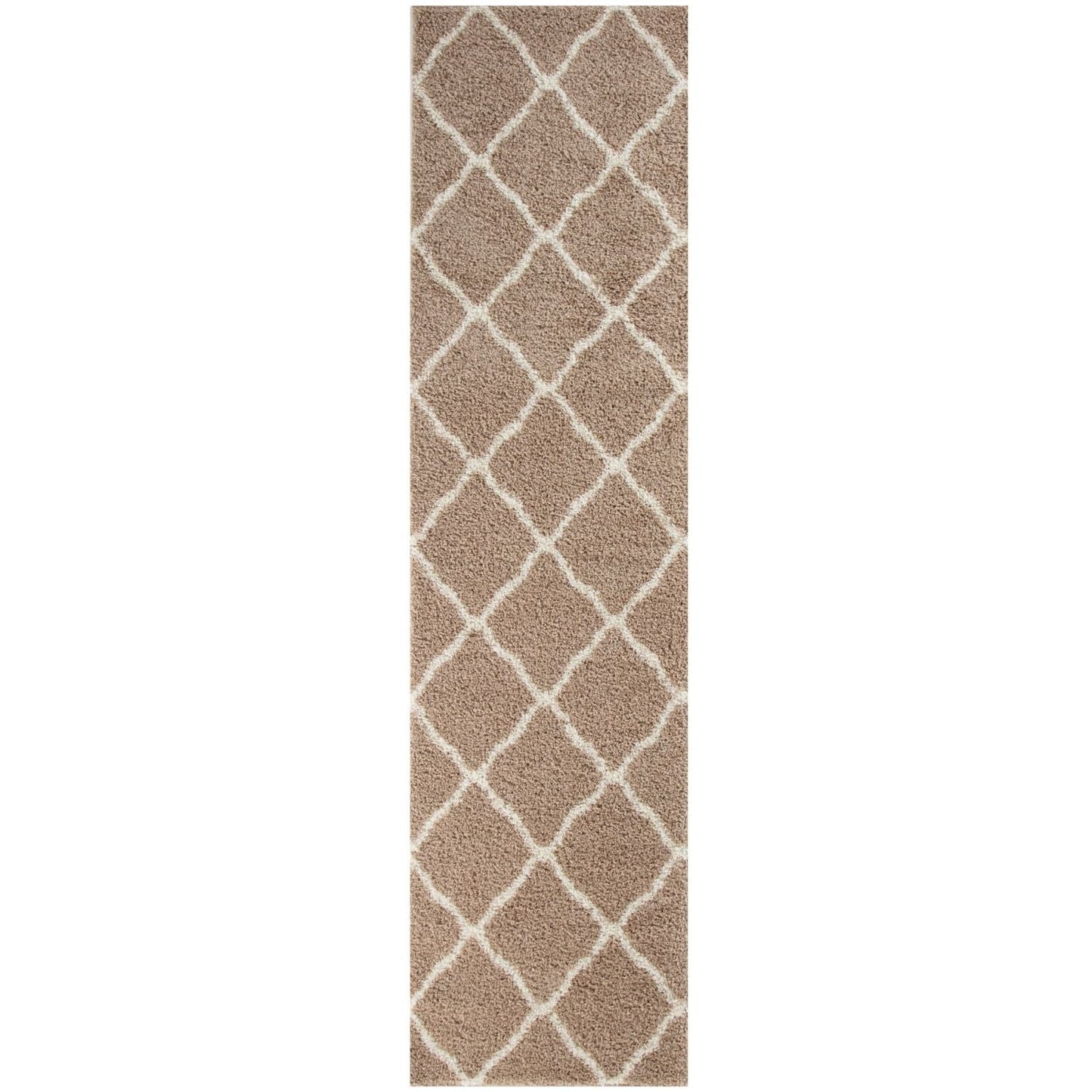 Moroccan Beige Shaggy Rug | 720