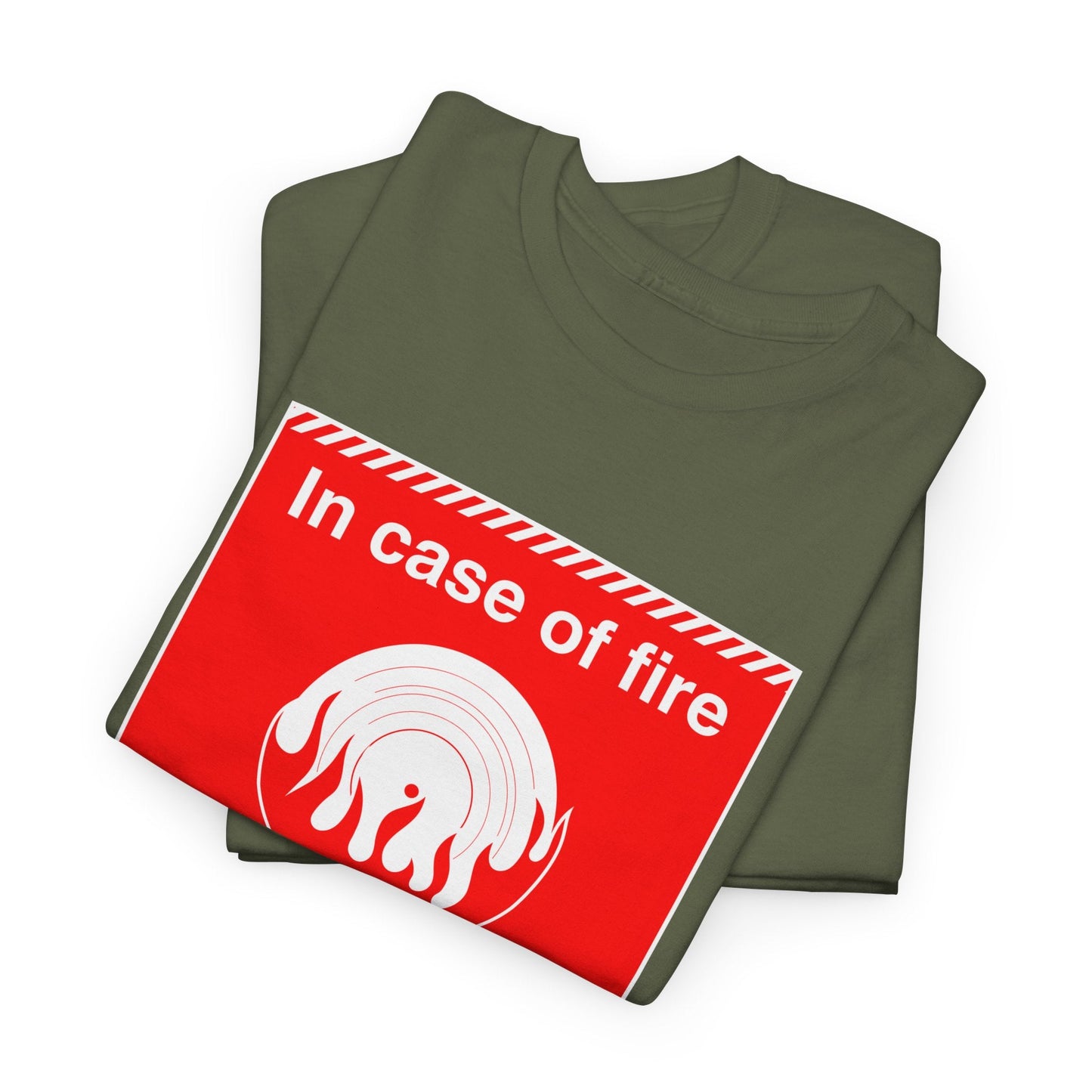 'In Case of Fire, Save My Vinyl' T-Shirt