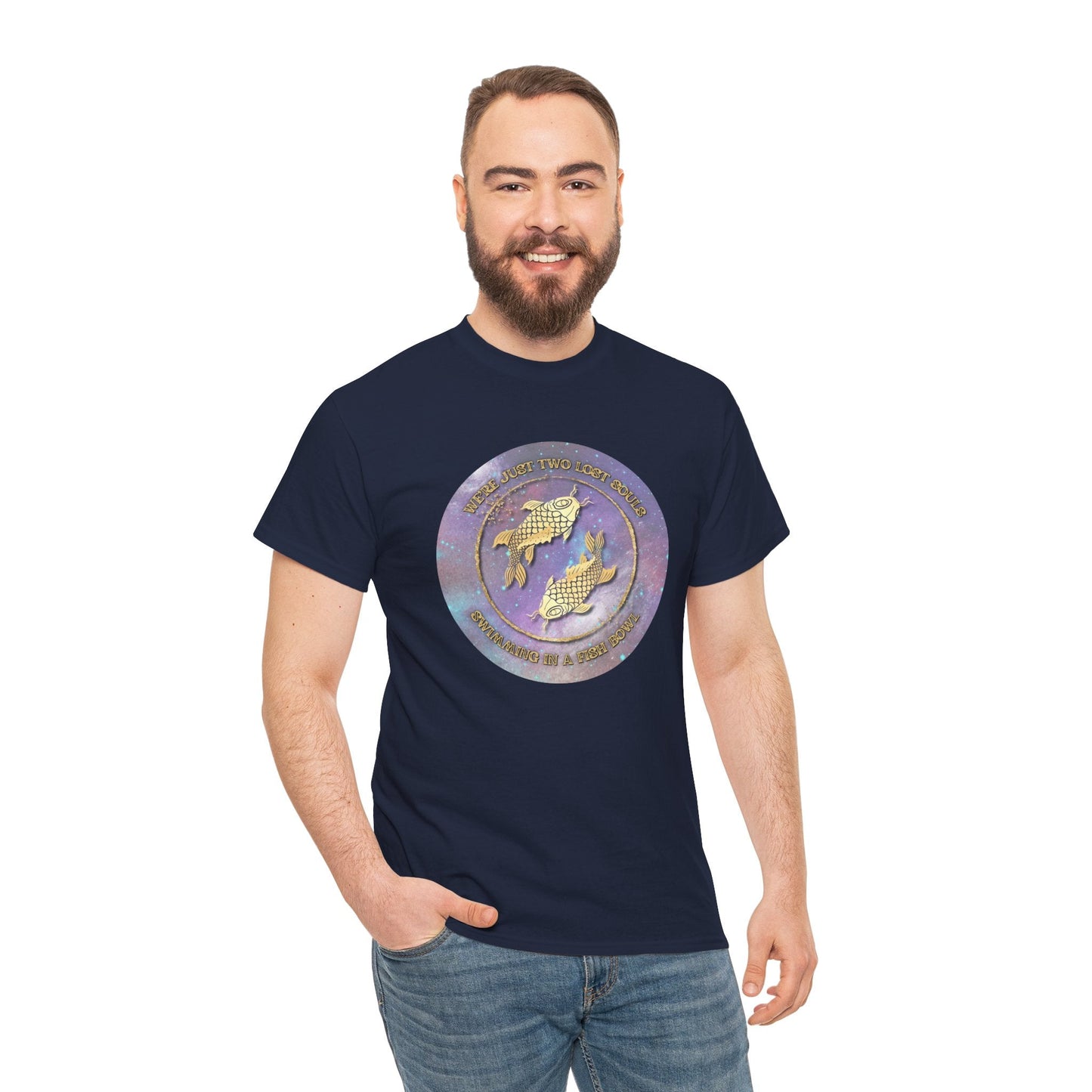 'Lost Souls' Celestial Fish Lyric T-Shirt