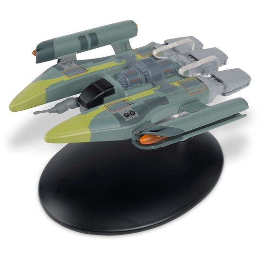 #139 Vaadwaur Assault Fighter Model Die Cast Ship (Eaglemoss / Star Trek)