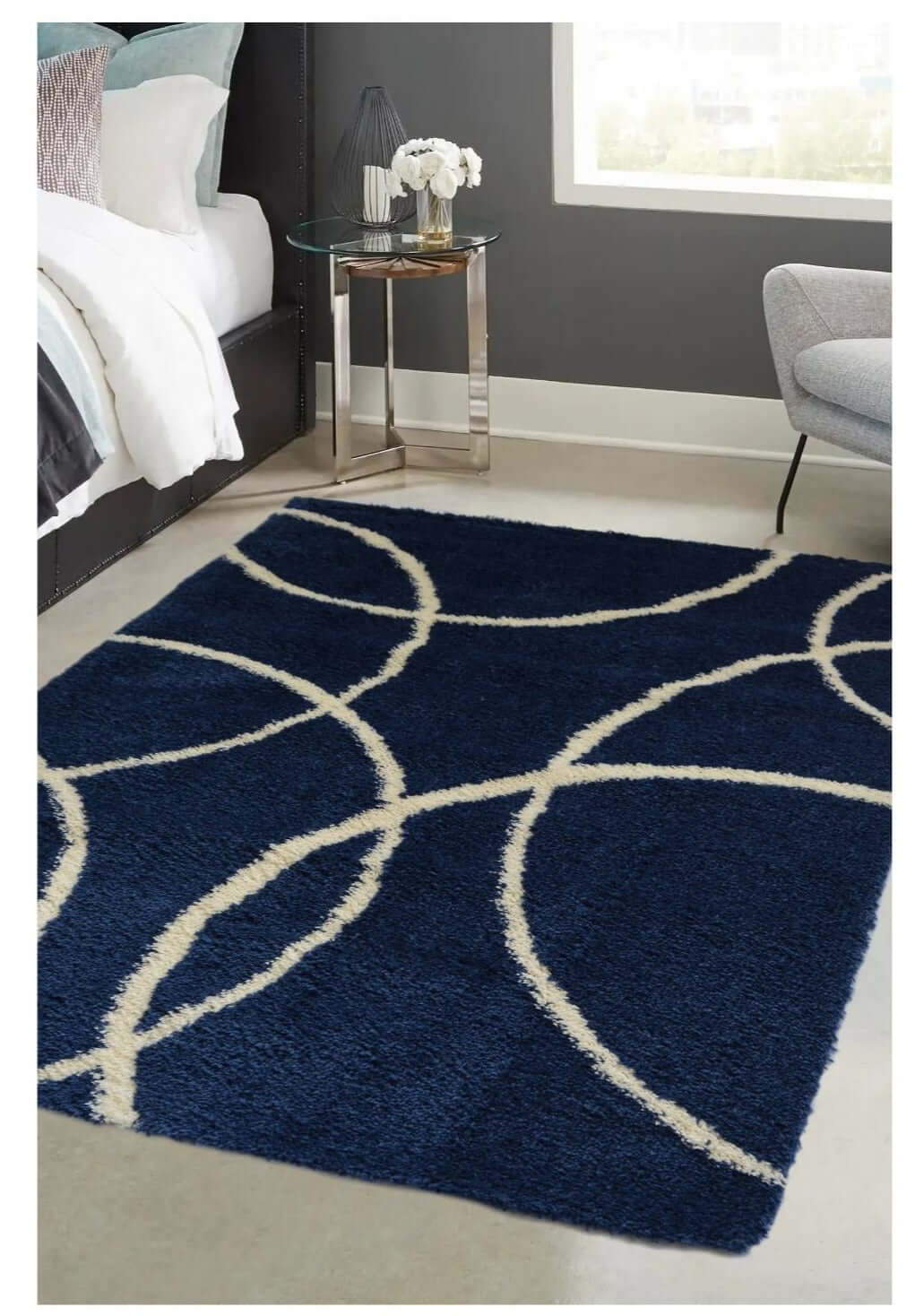 Snug Bubbles Shaggy Rug | I110A