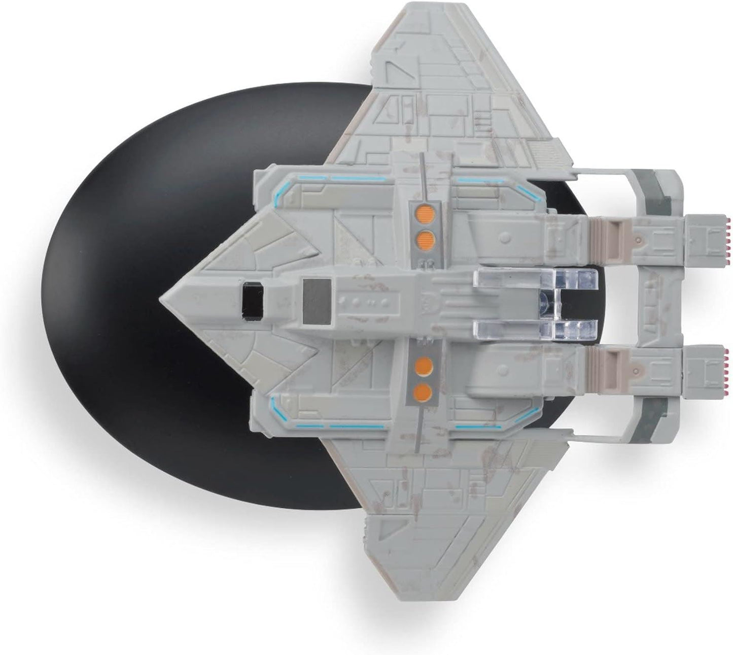 #21 / #68 Federation Attack Fighter Diecast Model Ship Window Boxed (Star Trek / Eaglemoss)