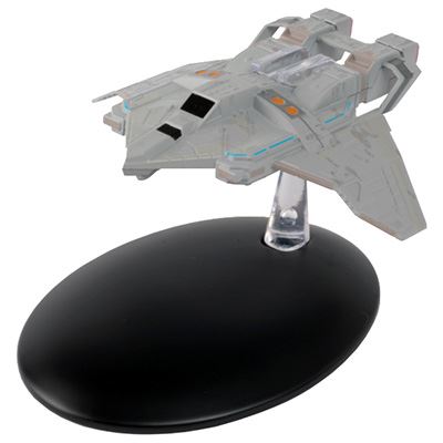 #21 / #68 Federation Attack Fighter Diecast Model Ship Window Boxed (Star Trek / Eaglemoss)