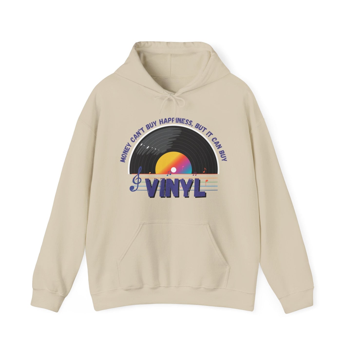 'Money Can't Buy Happiness, But It Can Buy Vinyl' Men's Hoodie