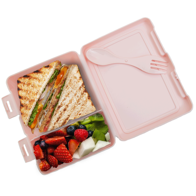 Grub Tub Pink Lunch Box