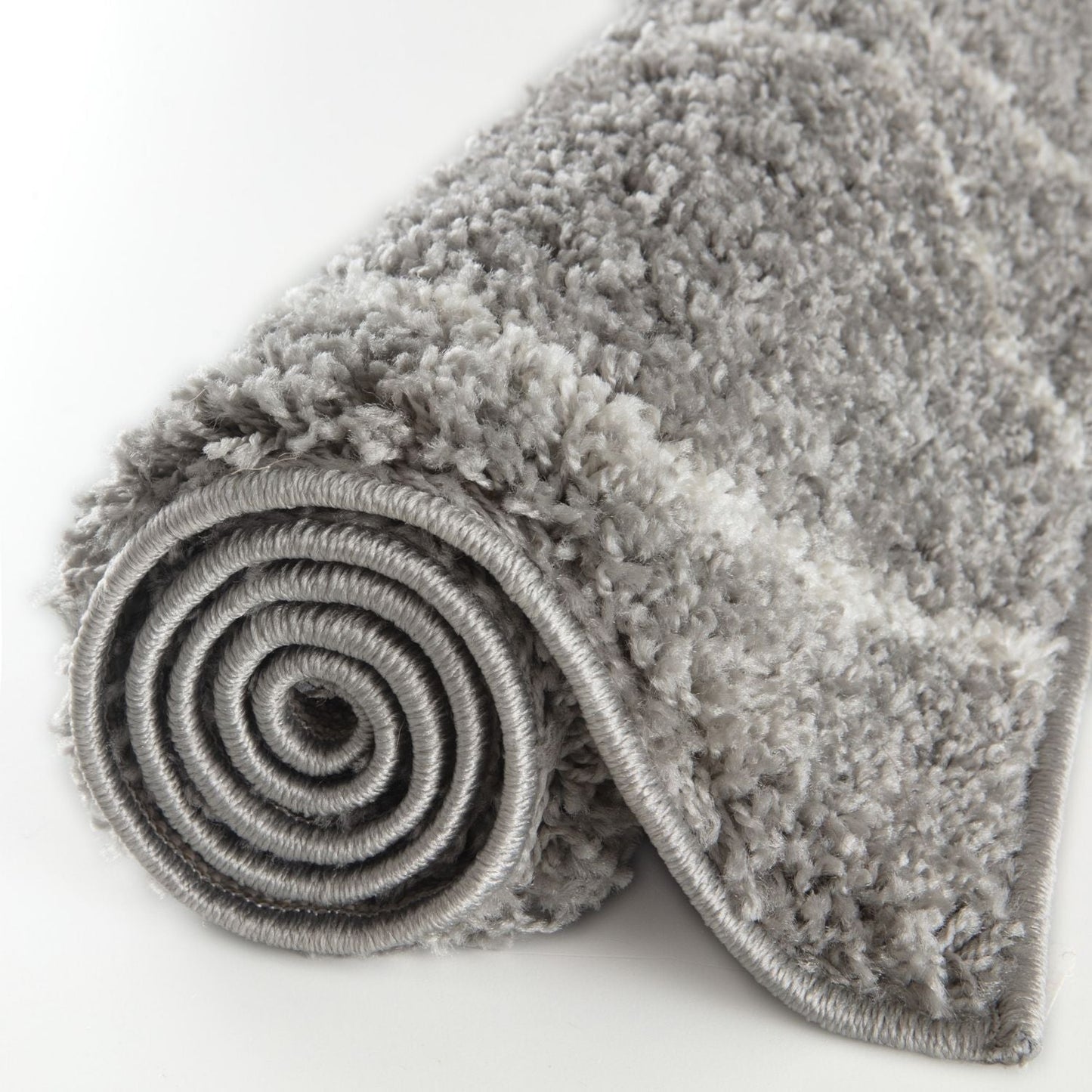 Moroccan Grey Shaggy Rug | 810