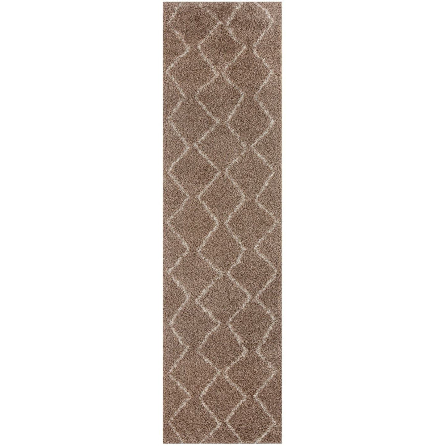 Moroccan Beige Shaggy Rug | 820