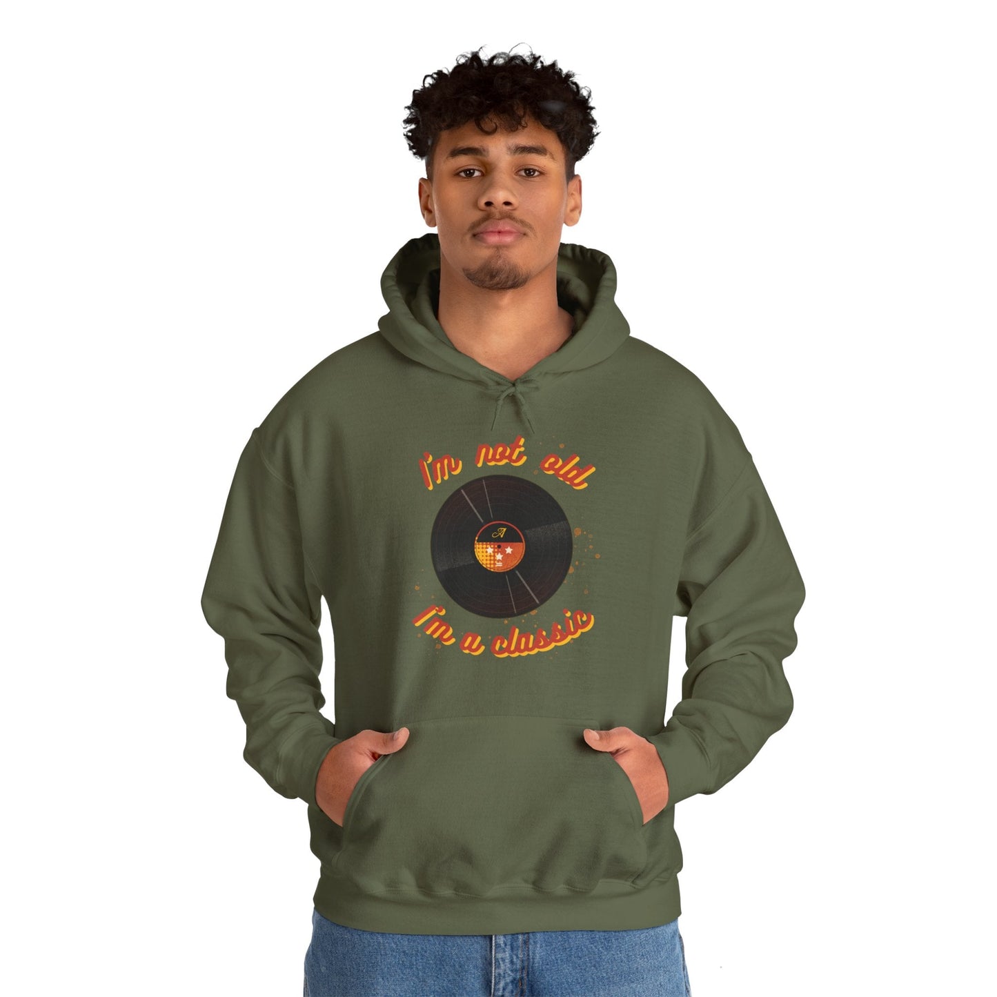 'I'm Not Old, I'm a Classic' Men's Hoodie