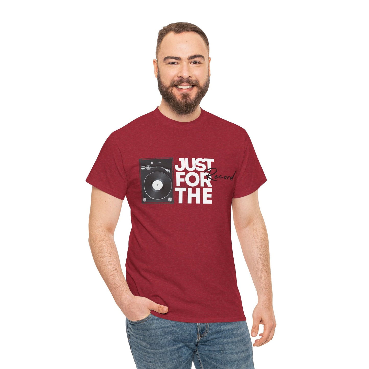 'Just for the Record' Men's Vinyl T-Shirt