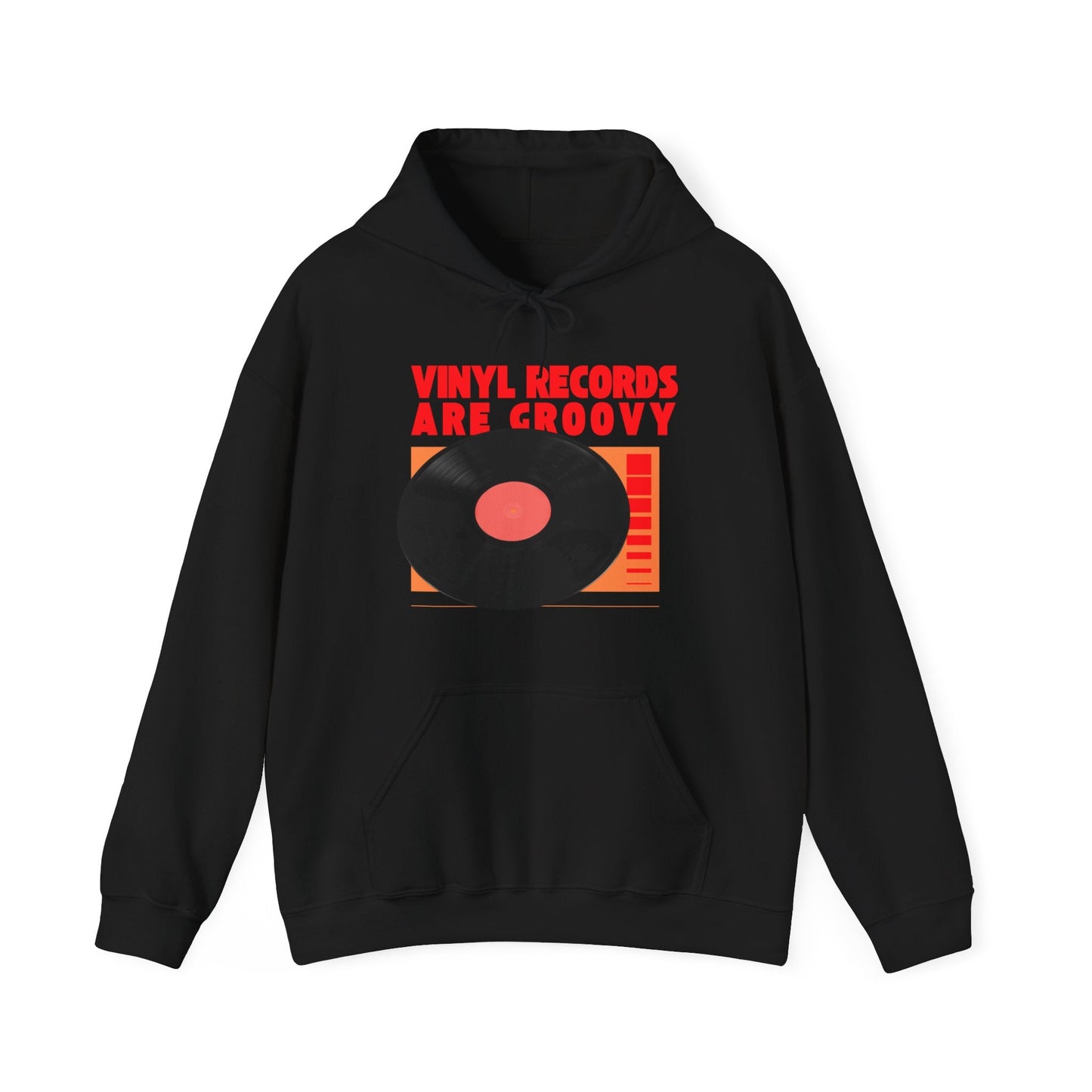 'Vinyl Records Are Groovy' Men's Hoodie