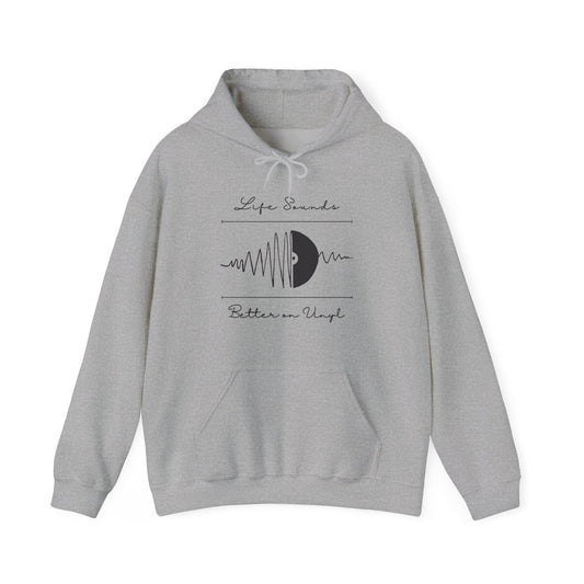 'Life Sounds Better on Vinyl' Men's Hoodie