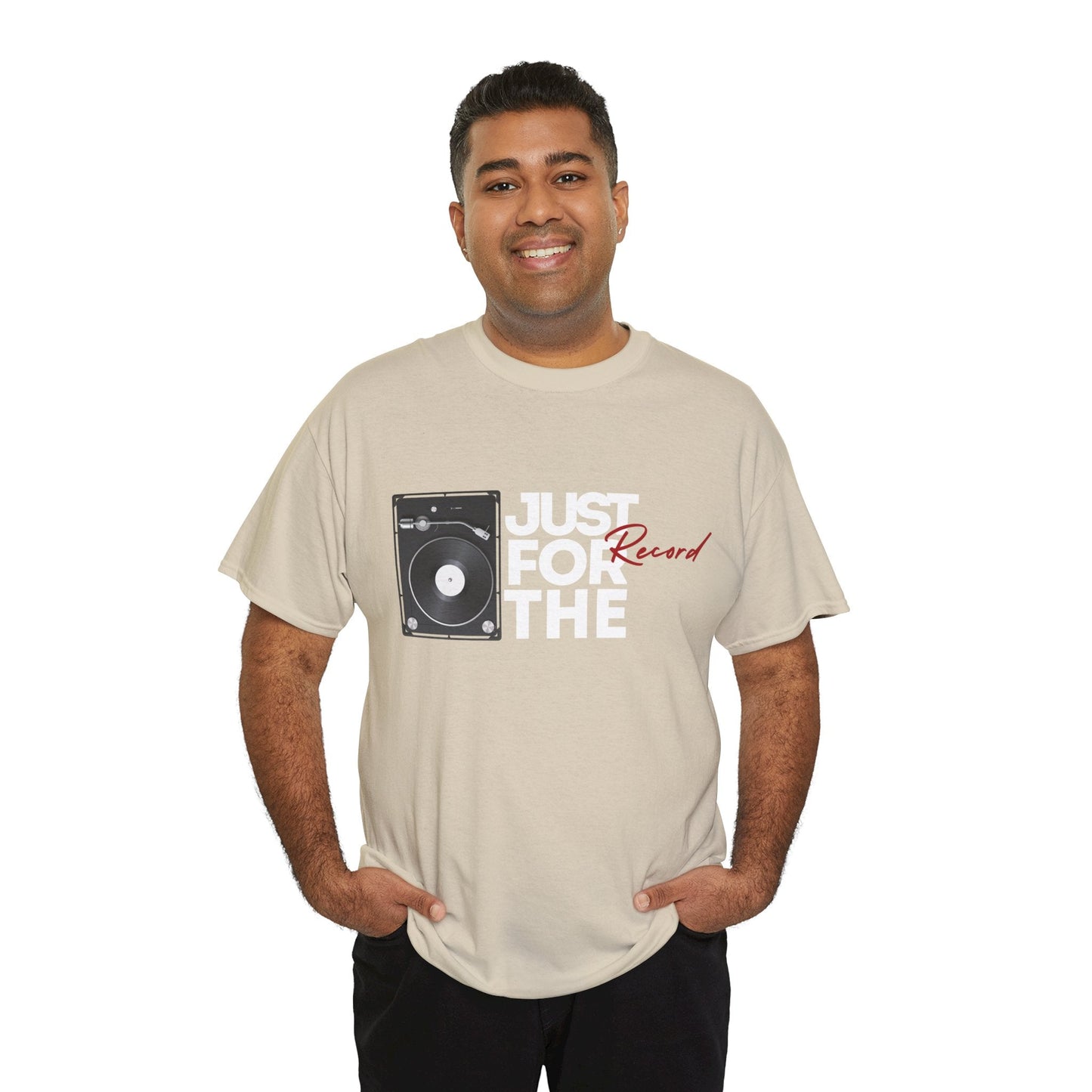 'Just for the Record' Men's Vinyl T-Shirt