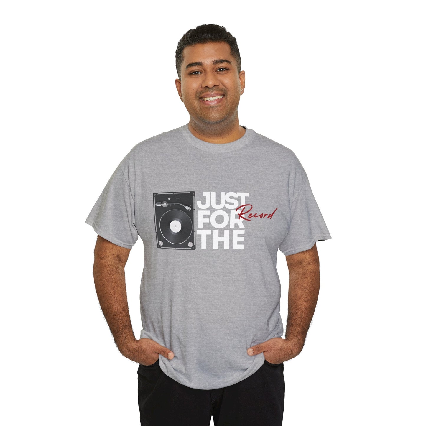 'Just for the Record' Men's Vinyl T-Shirt