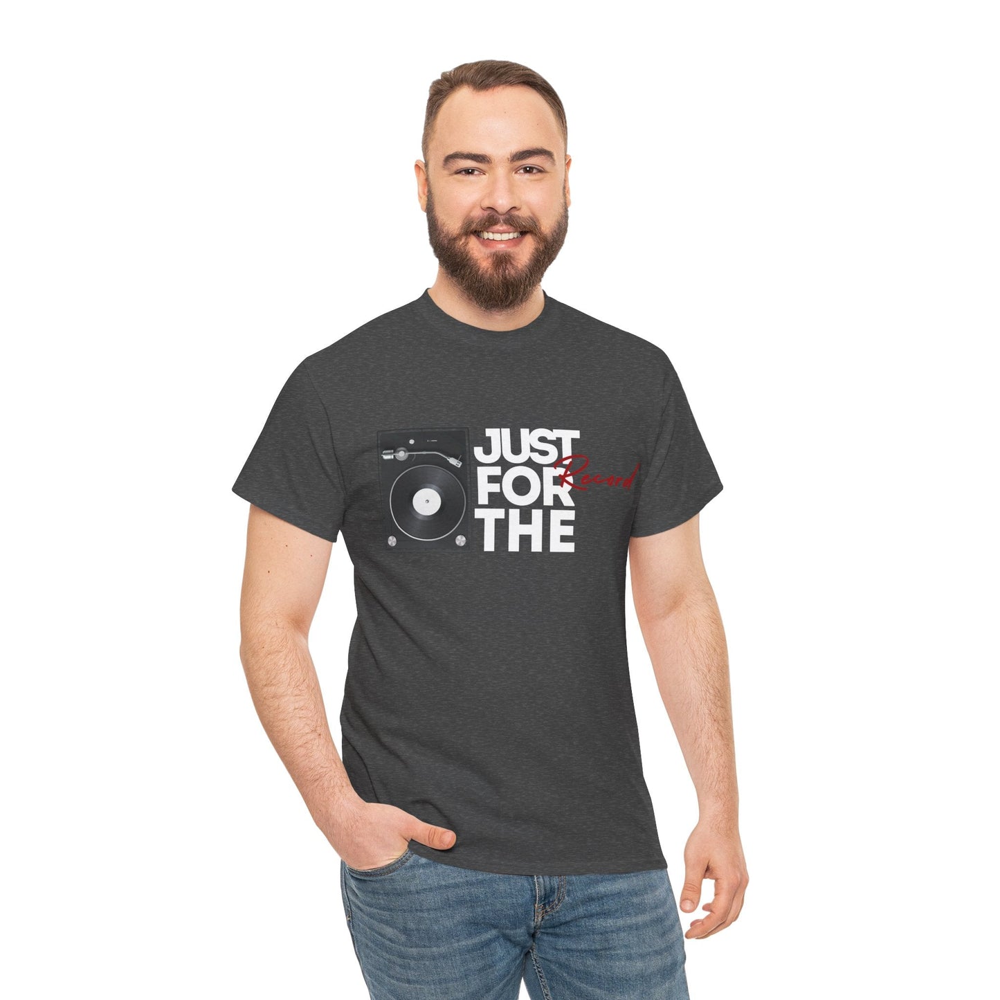 'Just for the Record' Men's Vinyl T-Shirt