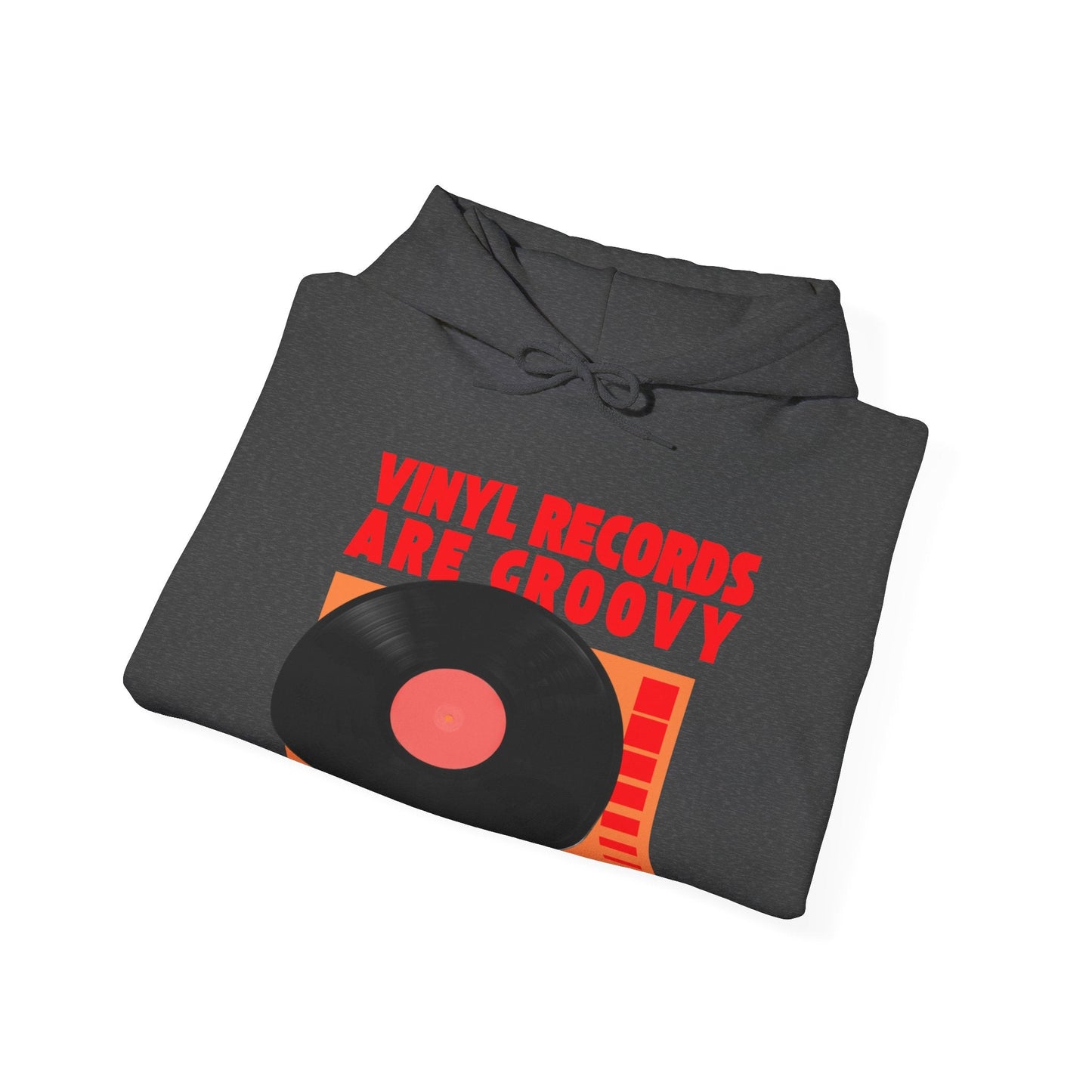 'Vinyl Records Are Groovy' Men's Hoodie