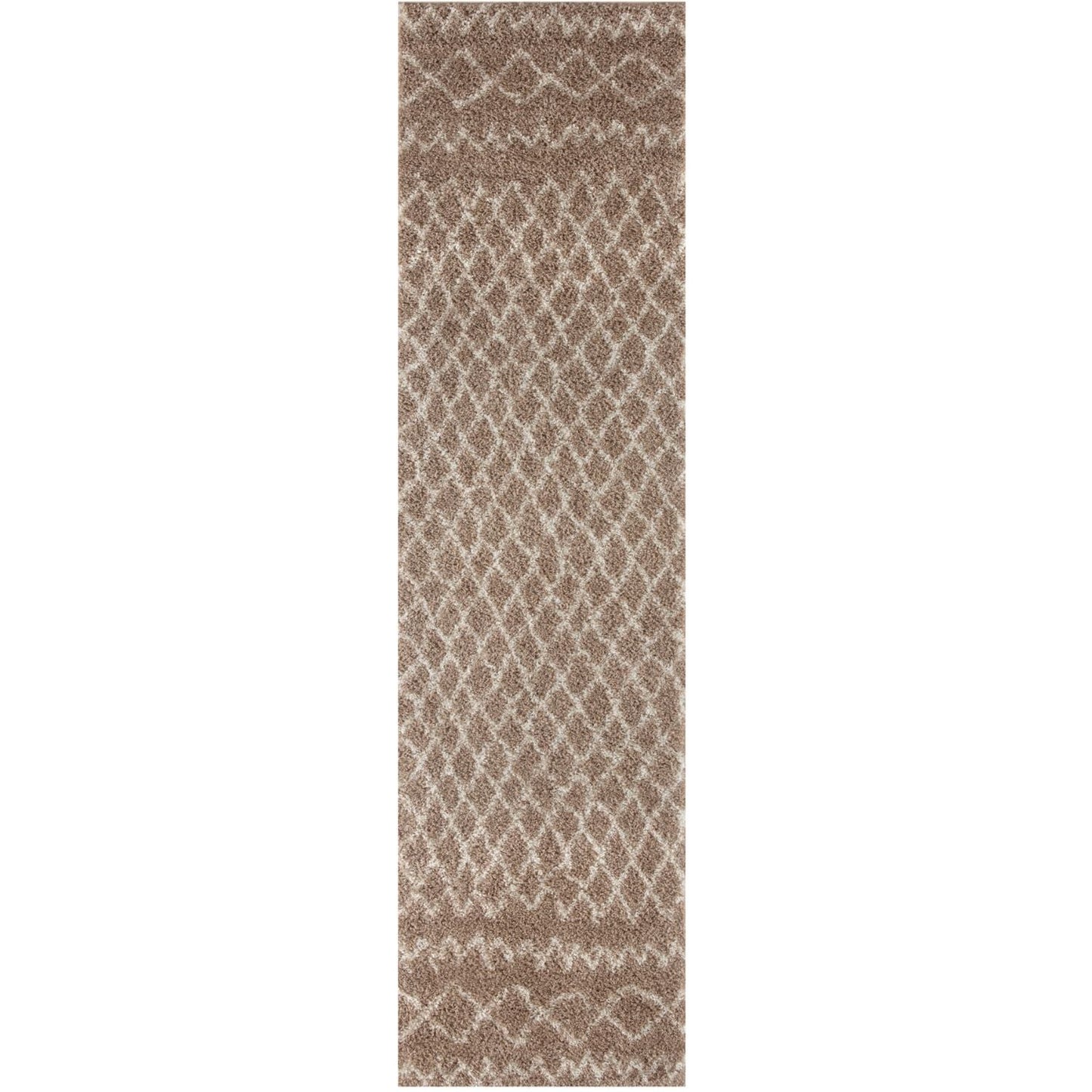 Moroccan Beige Shaggy Rug | 920