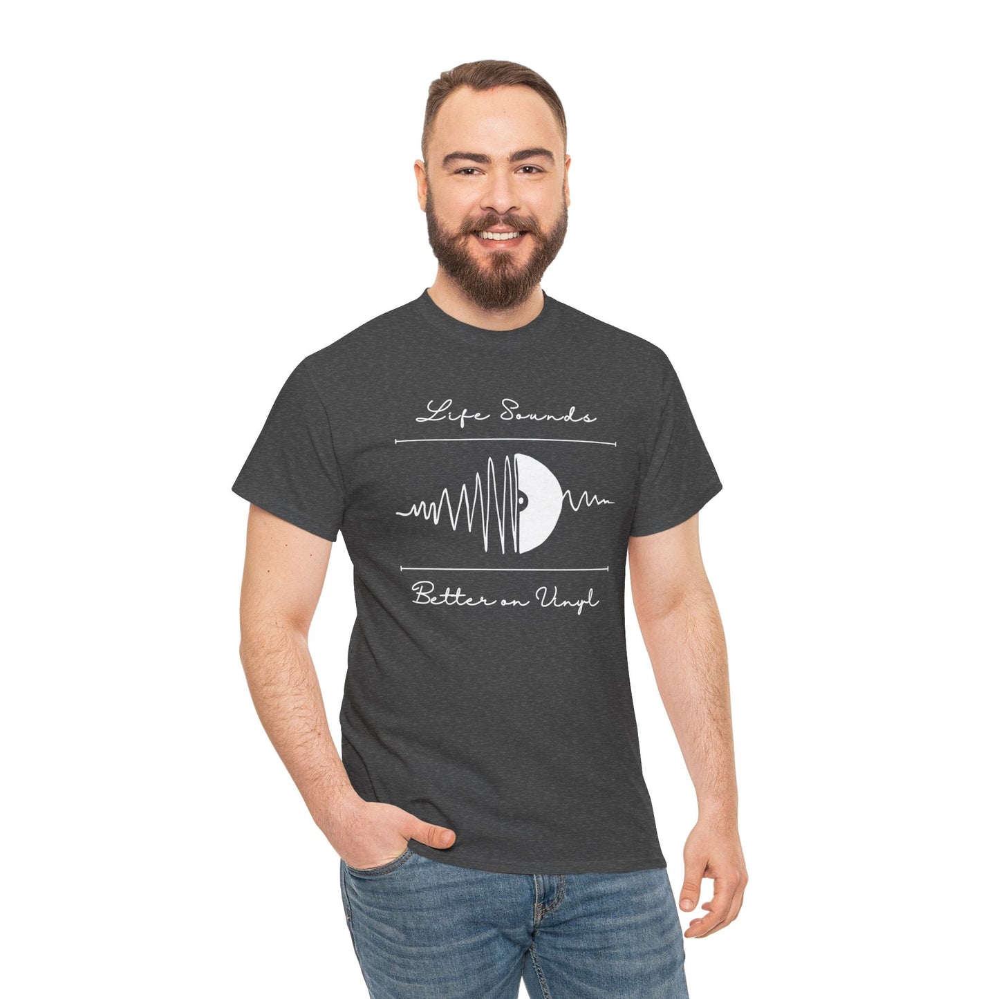 'Life Sounds Better on Vinyl' Men's T-Shirt