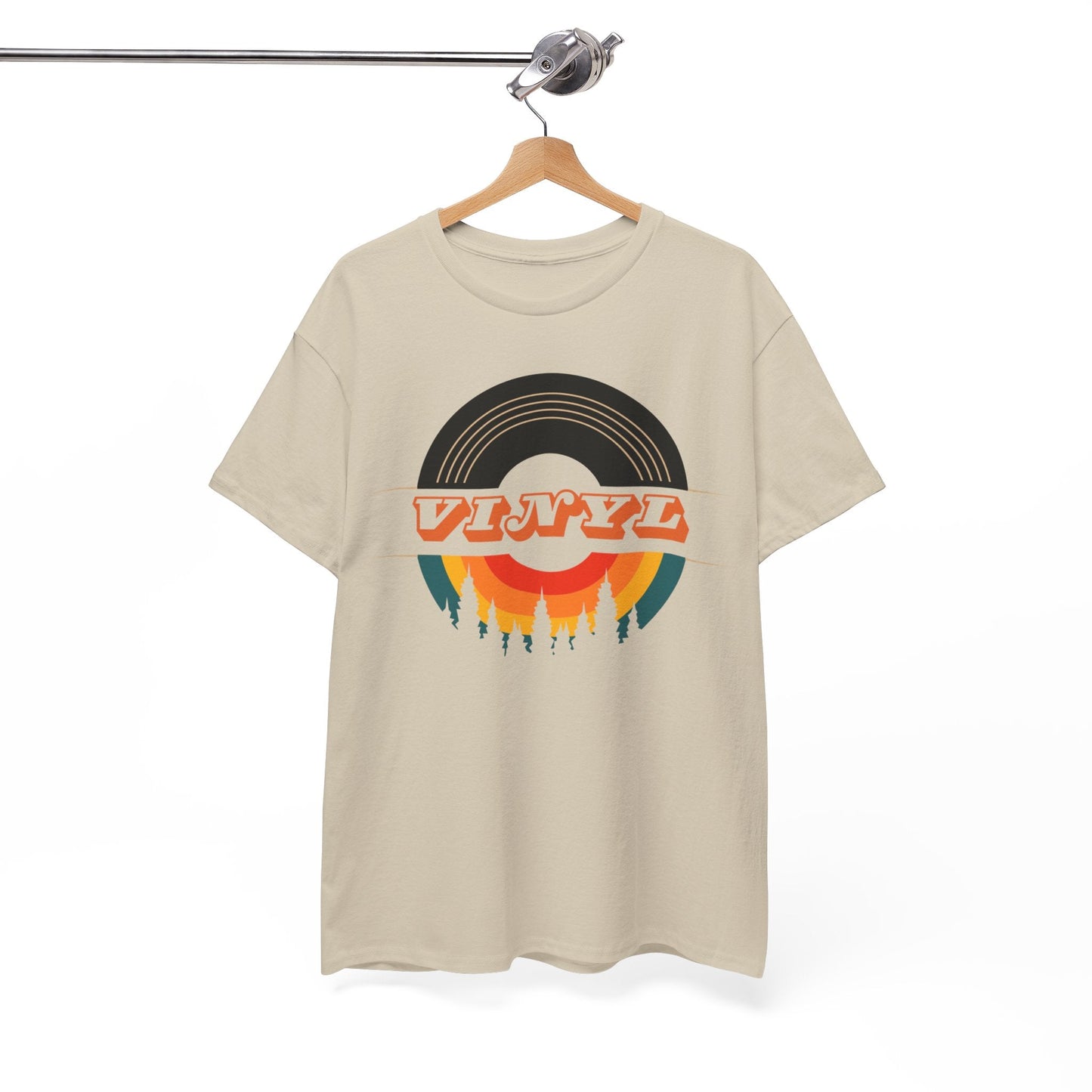Vinyl Record Logo Men's T-Shirt