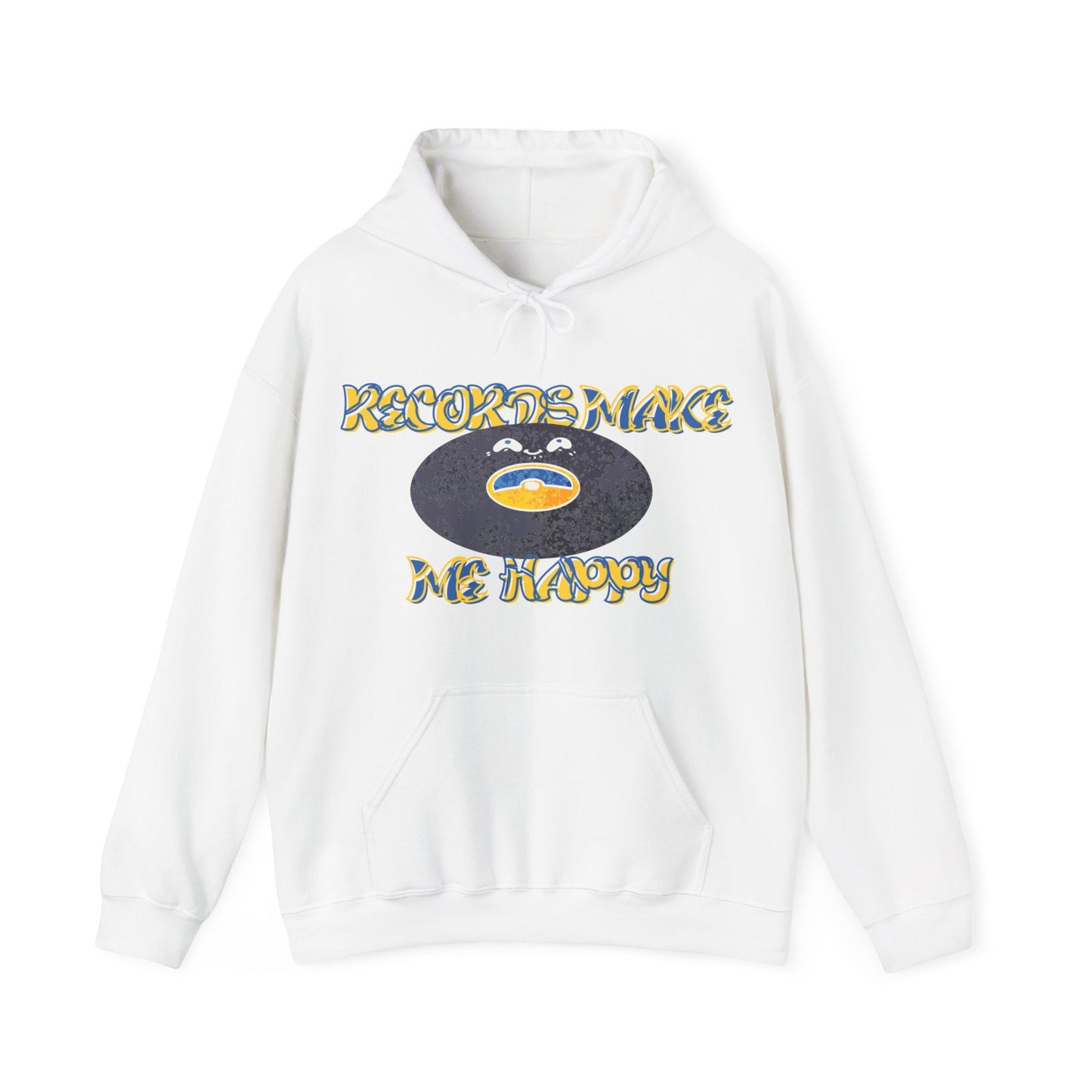 'Records Make Me Happy' Men's Hoodie