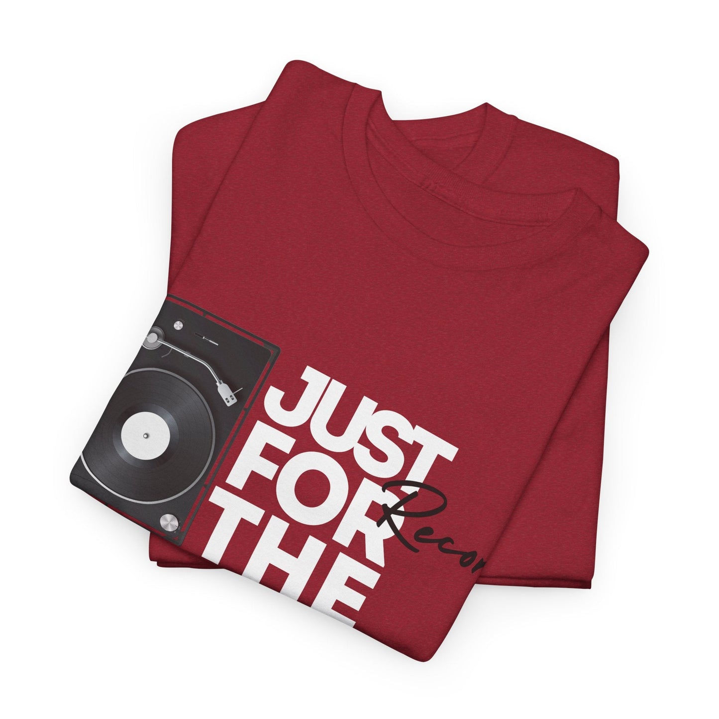 'Just for the Record' Men's Vinyl T-Shirt
