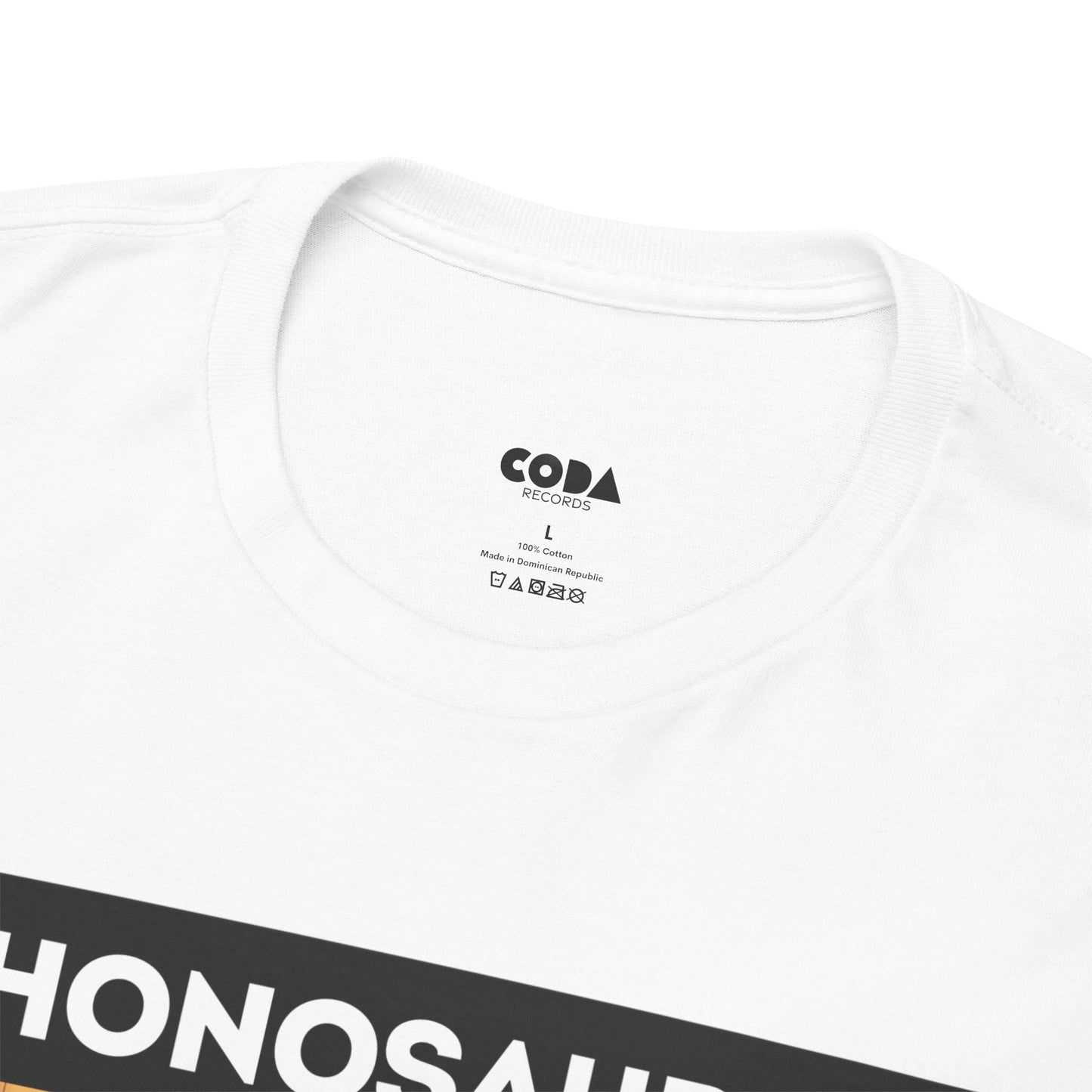 'Phonosaurus' Men's Vinyl T-Shirt