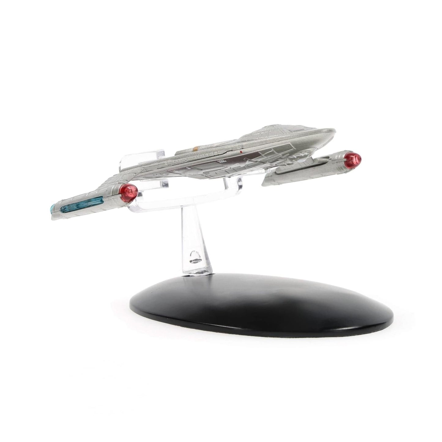 #82 United Earth Starfleet Warp Delta Model Diecast Ship Window Box (Eaglemoss / Star Trek)