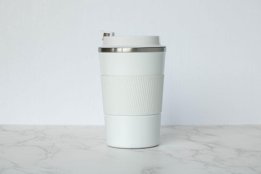 Buy Coffee Travel Mug - White Online - Fast Nationwide Delivery