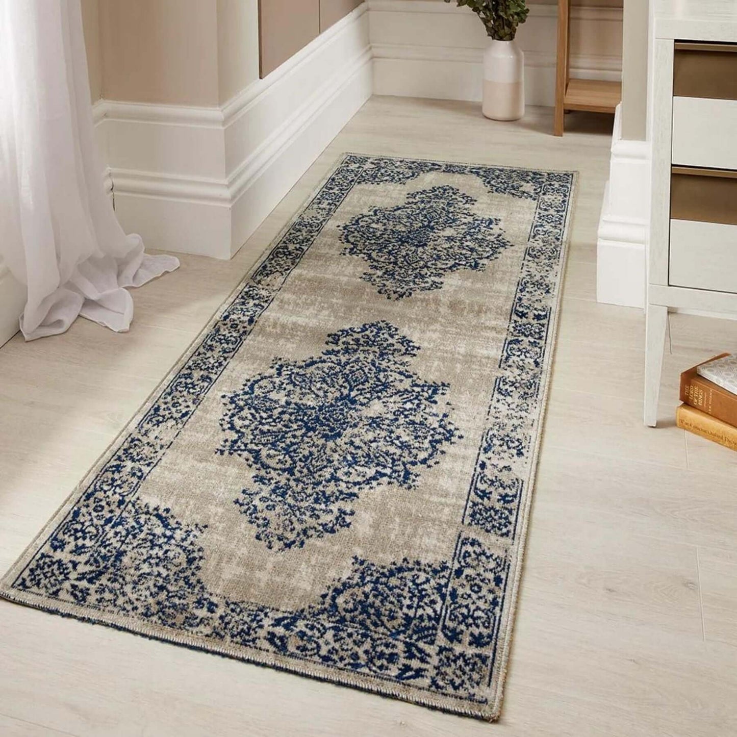 Saville Grey/Blue Vintage Rug