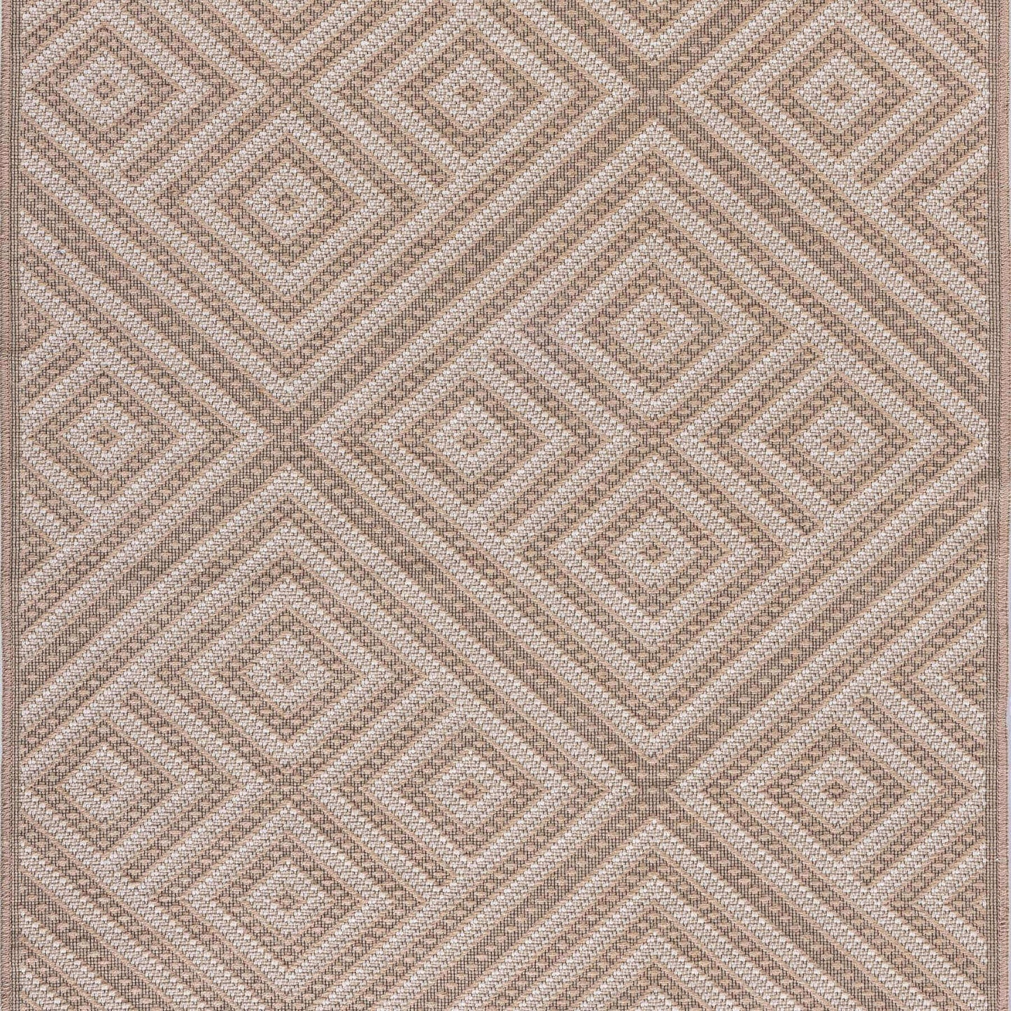 Beige Jute Looking Washable Rugs