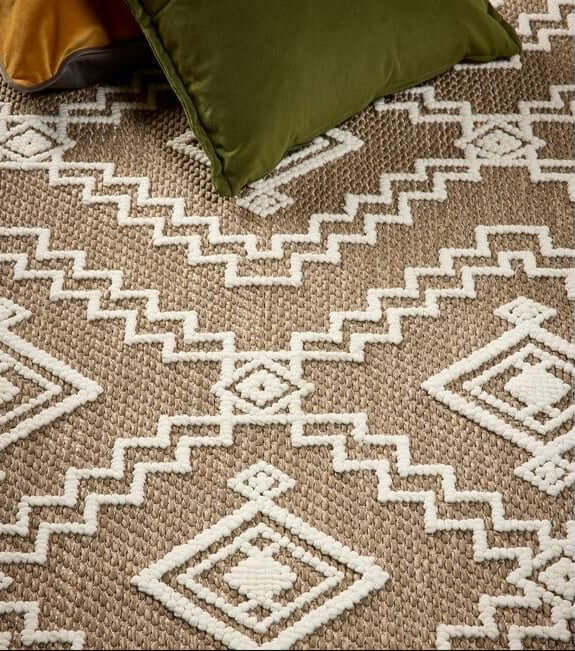 Rustic Rug Diamond Design