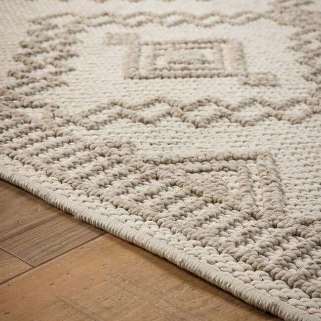 Rustic Rug Diamond Design