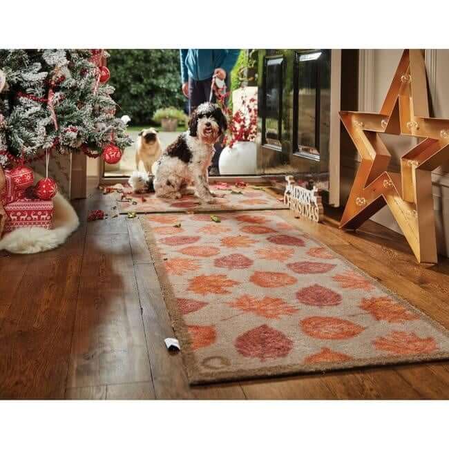 Eco-Friendly Washable Floral Mat