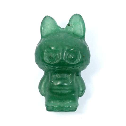 Labubu Aventurine Crystal Carving – Lucky Energy & Playful Joy