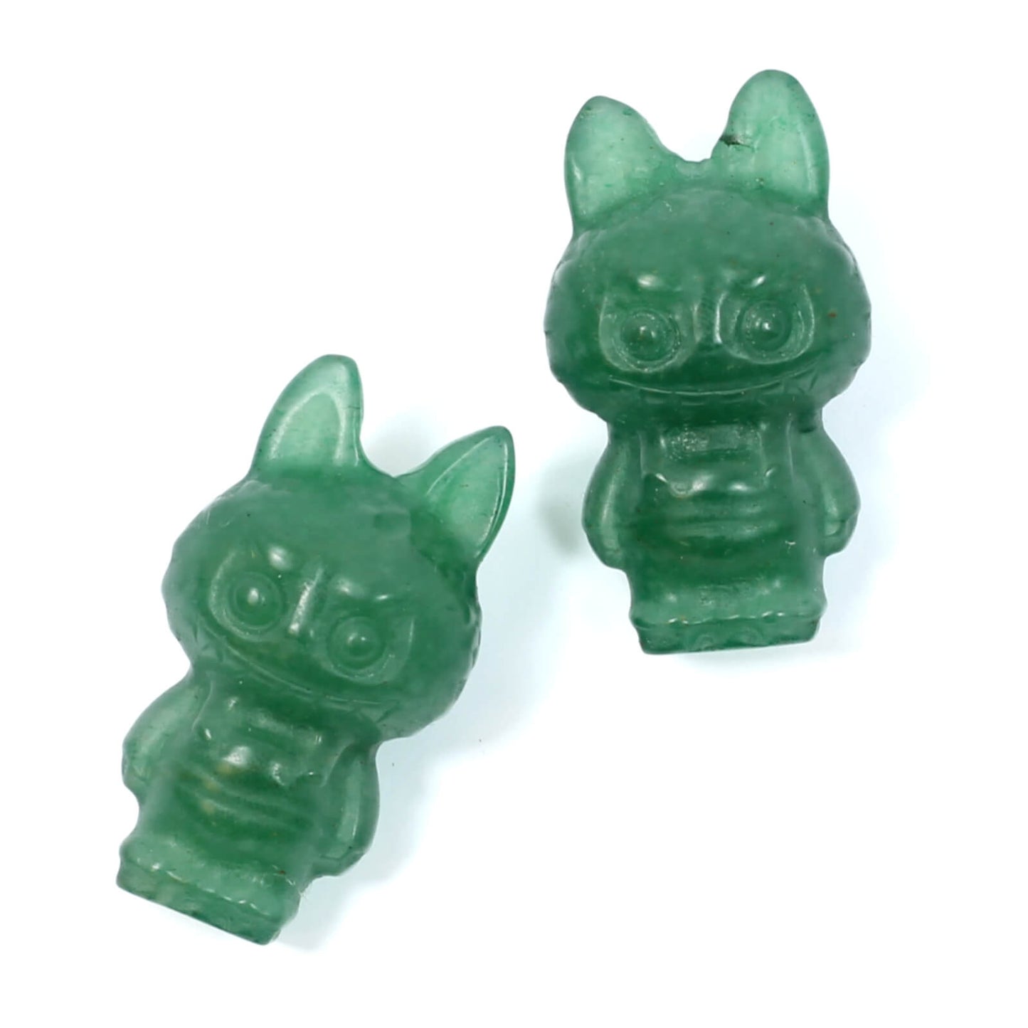 Labubu Aventurine Crystal Carving – Lucky Energy & Playful Joy