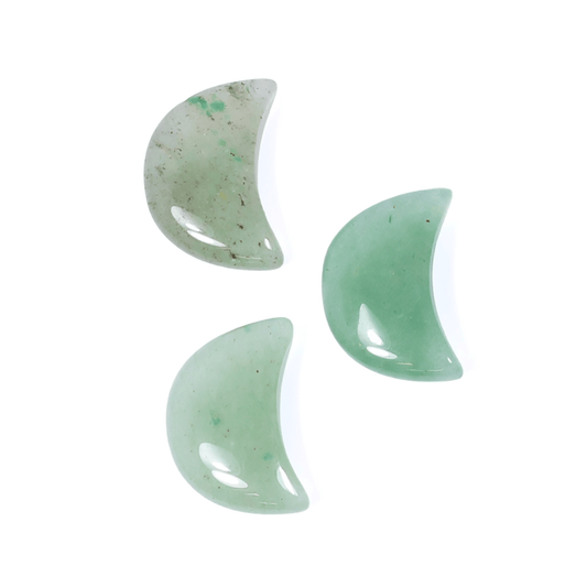 Healing Mini Moon Crystal - Green Aventurine