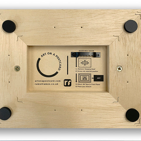 Handmade Obeche Wood  Tray Frame (A5)