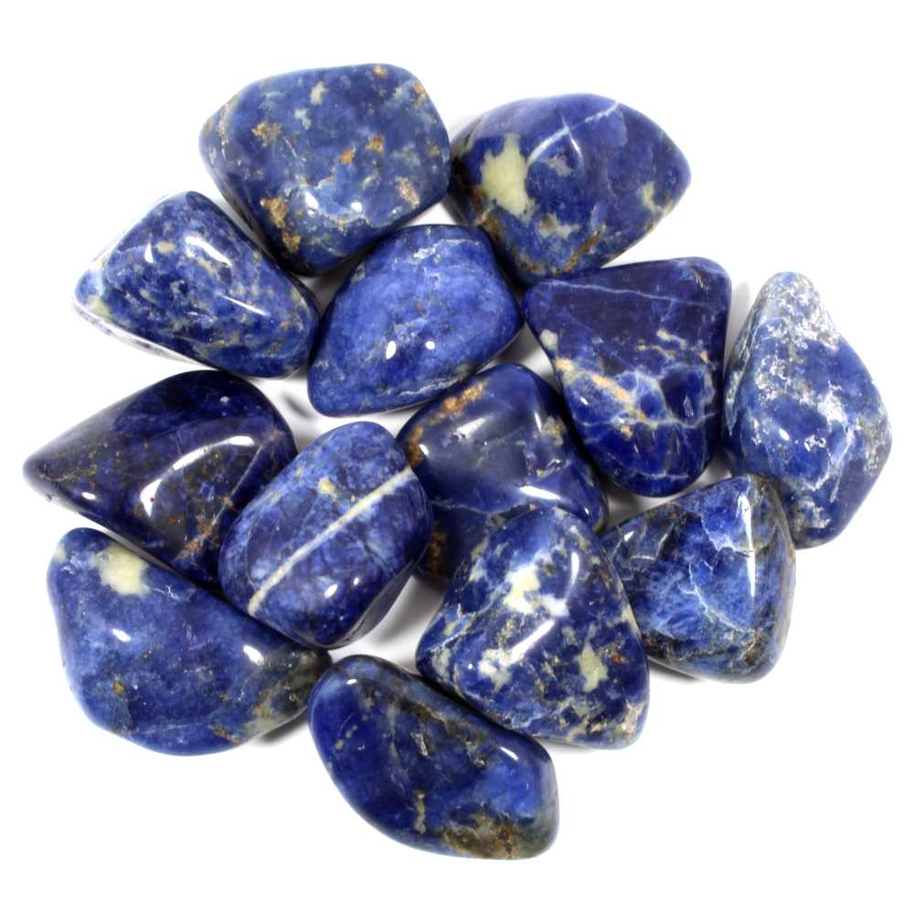 Sodalite Polished Tumblestone Healing Crystals