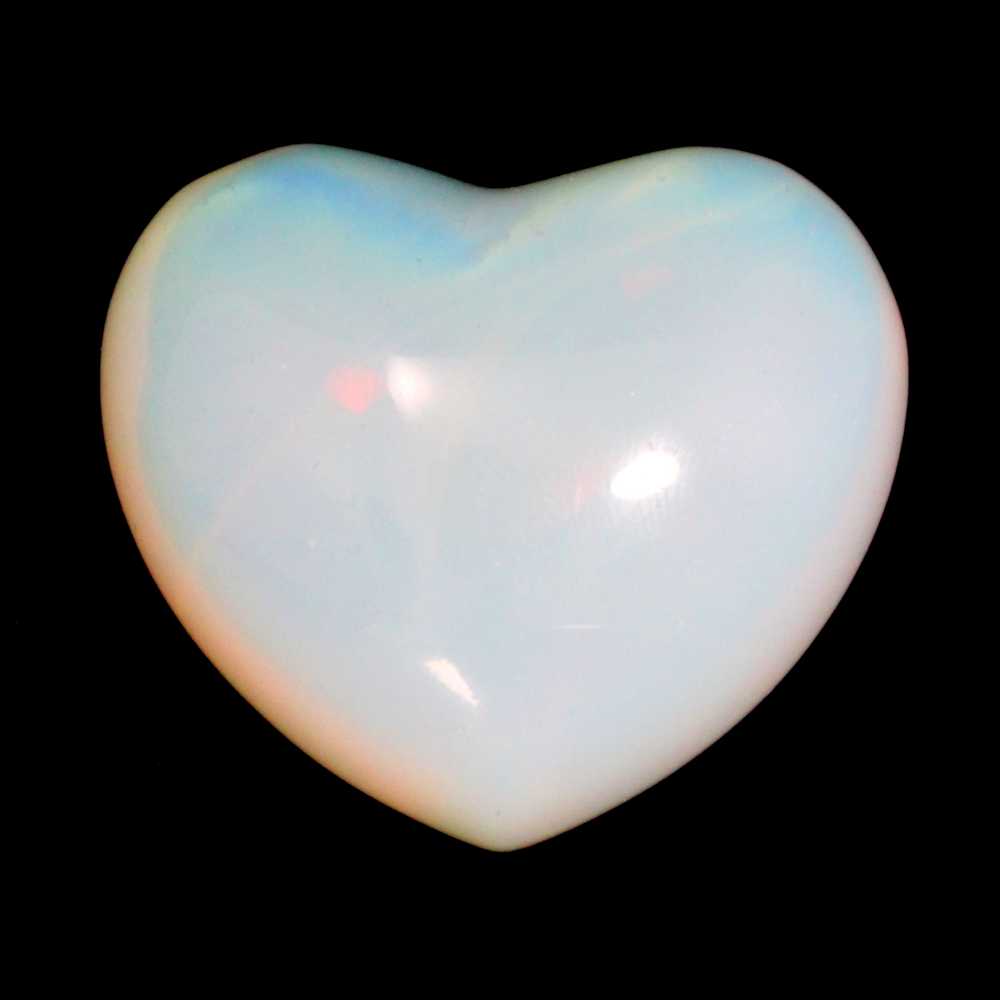 Opalite Heart Healing Crystal