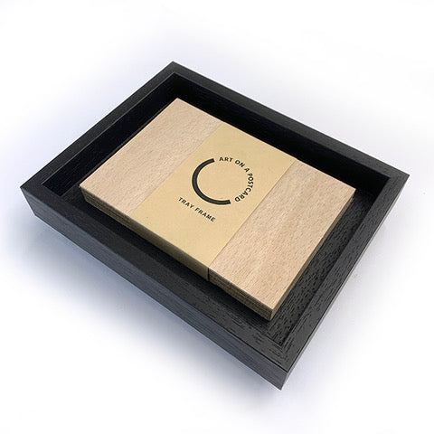 Handmade Obeche Wood  Tray Frame (A5)