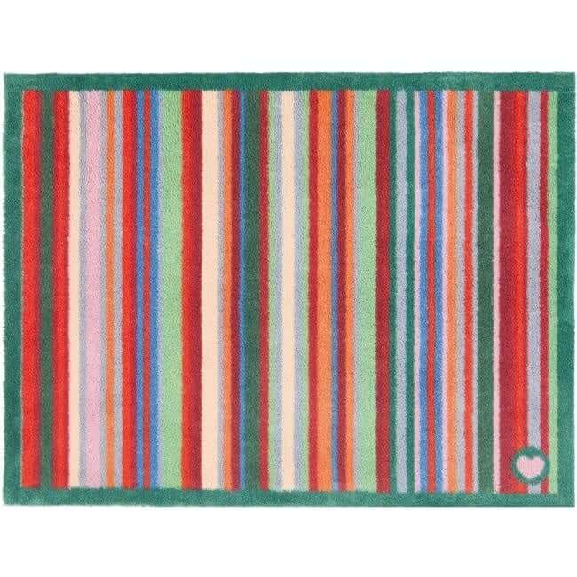 Eco-Friendly Washable Striped Mat