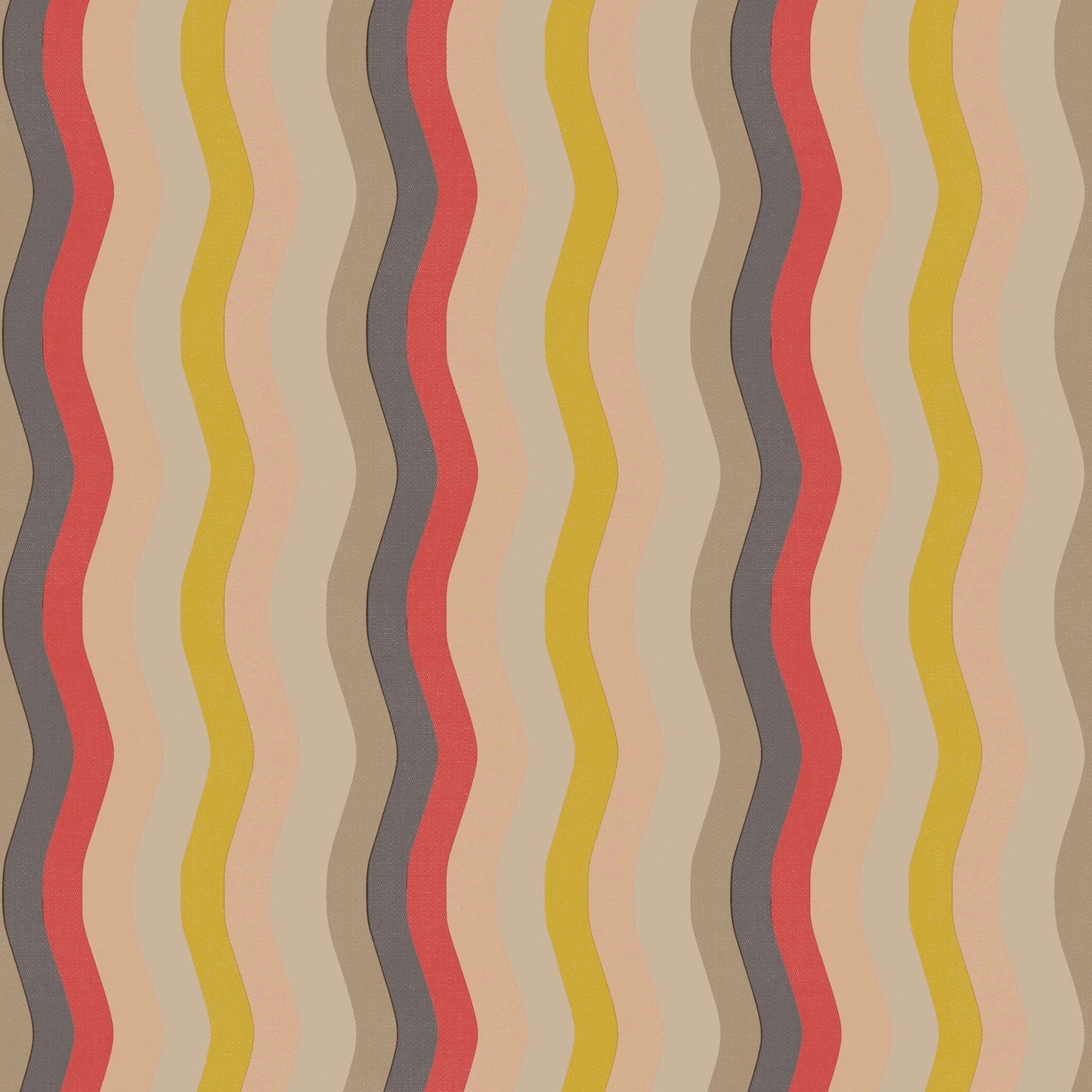 Wavy Stripe Wallpaper