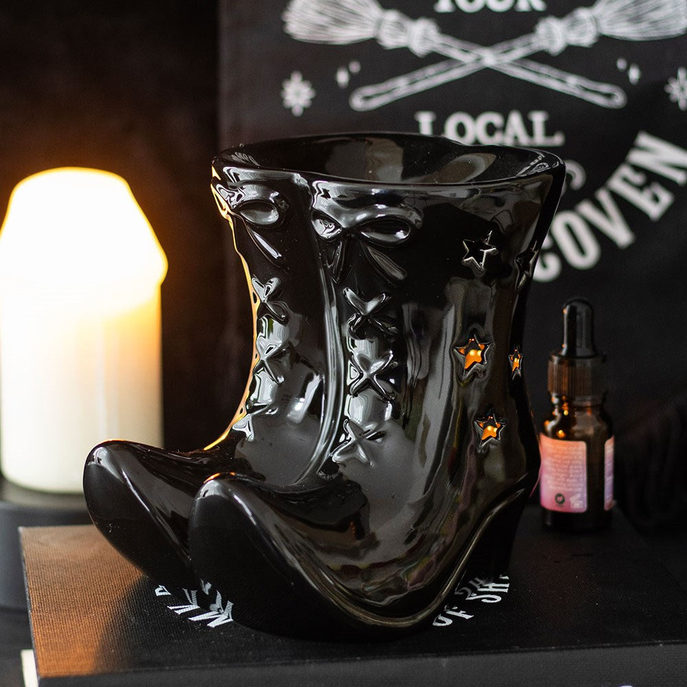 Black Witch Boots Wax Melt & Oil Burner